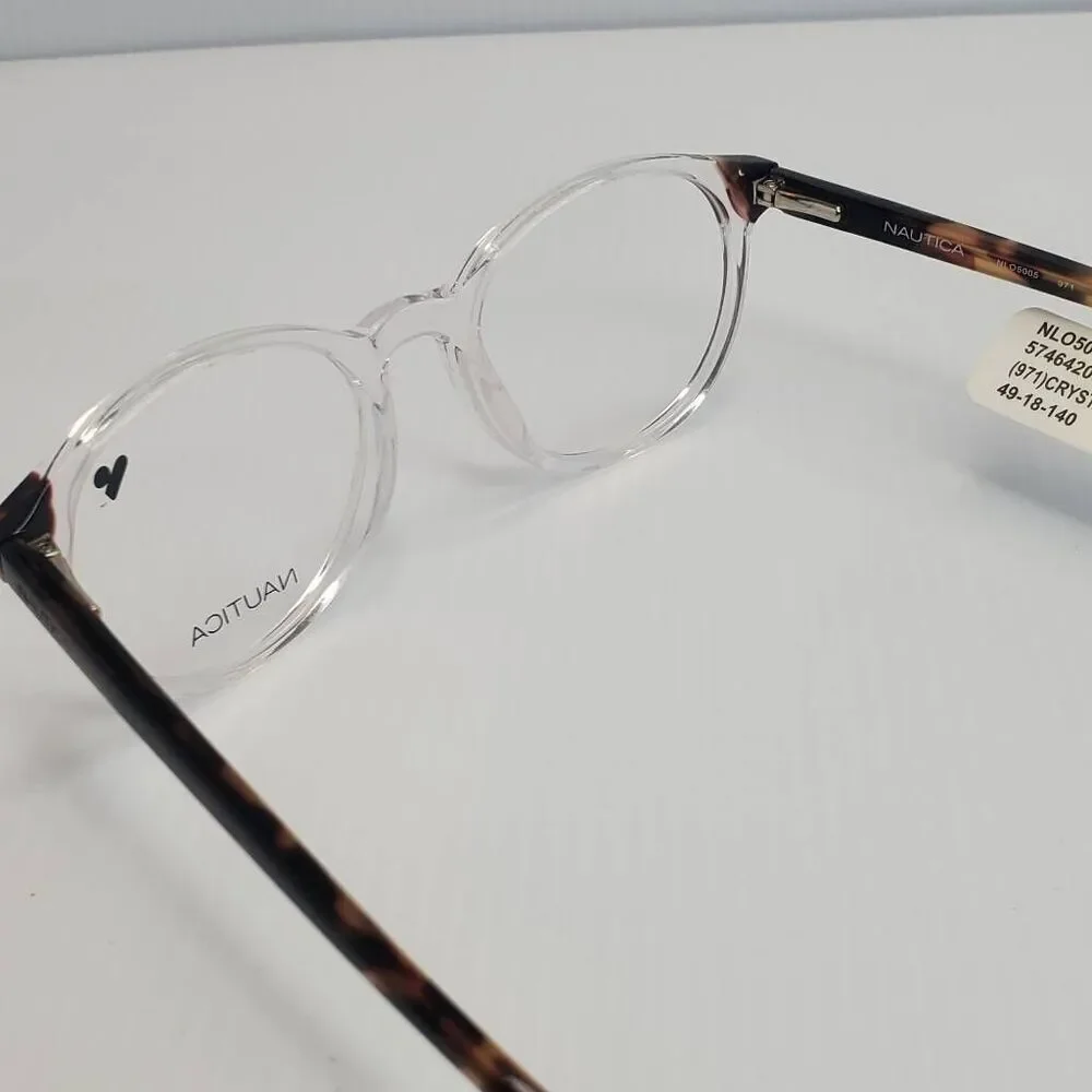 New Nautica Women’s Eyeglasses – NA2050WN 971 Crystal – Size 51-14-140